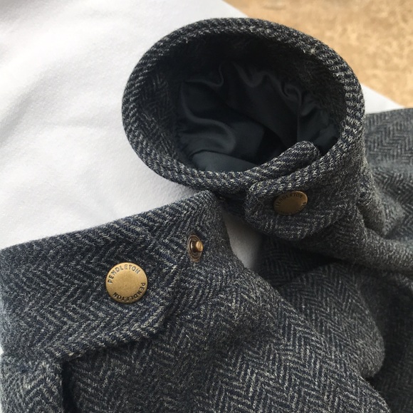 Pendleton herringbone wool lined jacket - Picture 10 of 15